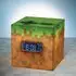 Paladone Minecraft Alarm Clock Pixelated Grass Block