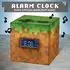 Paladone Minecraft Alarm Clock Pixelated Grass Block