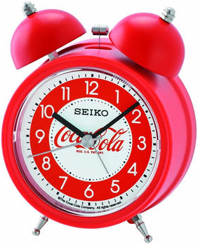Seiko Instruments Coca-Cola Bell Alarm Clock Red (QHK905R)