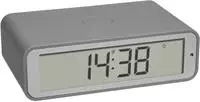TFA Dostmann 60.2560.15 Funk Wecker Grau Alarmzeiten 1