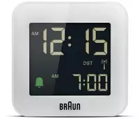 Braun Bc 08 W-dcf Funkwecker Multiband Wei&szlig;
