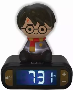 Lexibook Alarm Clock with Night Light Harry Potter 3D