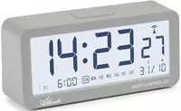 Atlanta Funkwecker "1879-4" Digitalwecker, Schlafzimmer, Wohnzimmer, B&uuml;ro,