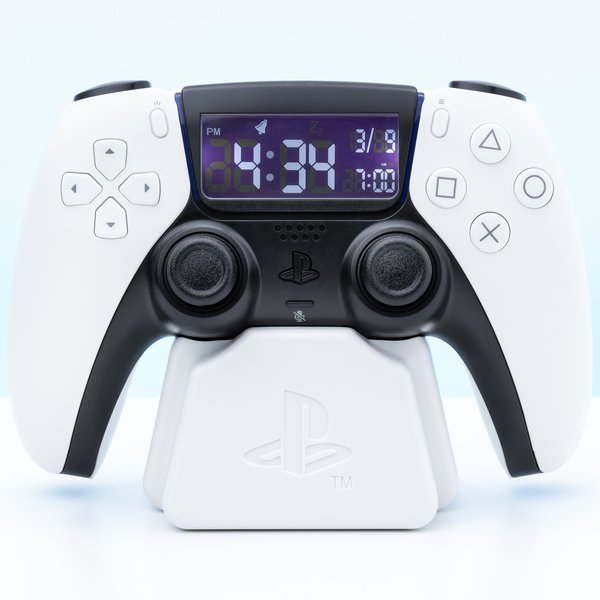 Paladone PlayStation Dual Shock Controller Alarm Clock (PP9405PS)