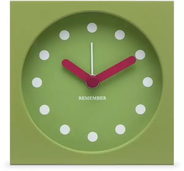 REMEMBER Tischuhr mit Wecker 