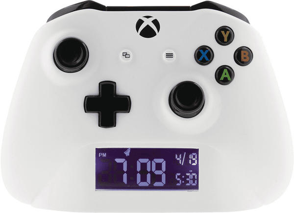 Paladone Xbox Controller Alarm Clock weiß