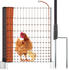 VOSS.farming FarmNET 50m Hühnerzaun 112cm ohne Strom (16 Pfähle, 2 Spitzen)