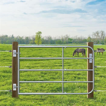 VOSS.farming Weidezauntor 1,05-1,70m verstellbar 90cm verzinkt (43920)
