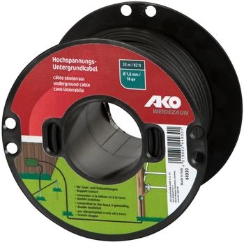 AKO Hochspannungs-Untergrundkabel doppelt isoliert 1,6 mm 50 m (44932)