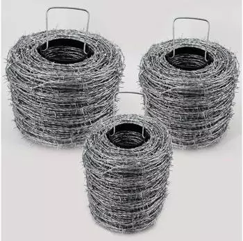 Aquagart Stacheldraht verzinkt 1,6/1,7mm 100m