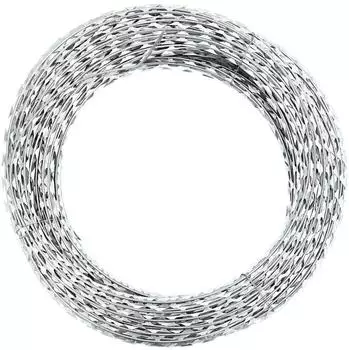 vidaXL Concertina Stacheldraht Verzinkter Stahl 60m (141076)