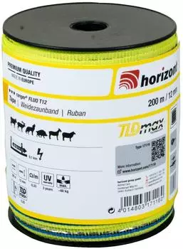 Horizont Ranger FLUO T12 Weidezaunband 12mm 200m (17116)