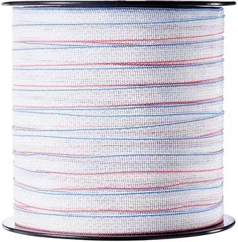 VEVOR Elektrozaunband Polytape 500m, 3/4 Zoll, 6 Edelstahlstr&auml;nge, UV-best&auml;ndig