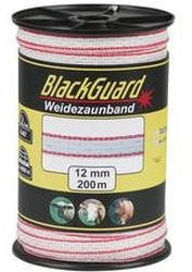 Black Guard Profi Weidezaunband 200 m 12 mm (4 x 0,30 TriCond)