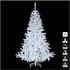 Feeric Lights & Christmas Artificial Christmas Tree with Metal Stand Élégant 210cm White
