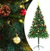 Weihnachtsbaum mit Dekoration