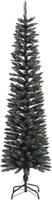 vidaXL K&uuml;nstlicher Weihnachtsbaum mit St&auml;nder Schlank Gr&uuml;n 180 cm PVC
