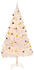 210cm (321504): vidaXL Artificial Christmas Tree with Baubles and LEDs White