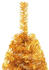 vidaXL Artificial Half Christmas Tree PVC with Stand Gold 240cm (344694)