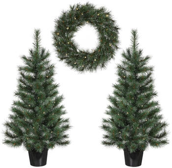 Black Box Trees Weihnachtsbaum-Set mit Kranz (1046230)
