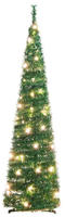 vidaXL Pop-Up-Weihnachtsbaum K&uuml;nstlich 50 LEDs Gr&uuml;n 120 cm