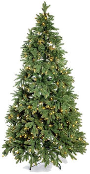 Evergreen künstlicher Weihnachtsbaum Roswell Kiefer mit LED-Beleuchtung 210 cm
