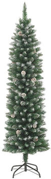 vidaXL Slim artificial Christmas tree 180 cm (345166)