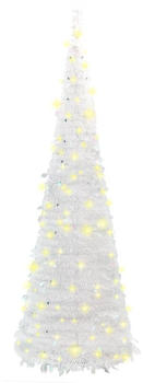 vidaXL White pop-up artificial Christmas tree 150 cm (357753)