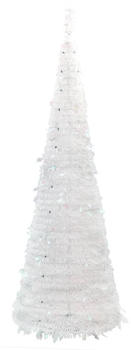 vidaXL White pop-up artificial Christmas tree 120 cm (357752)