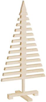vidaXL Weihnachtsbaum Holz zum Schmücken 90cm (357994)