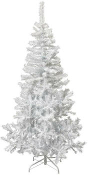Feeric Lights & Christmas Artificial Christmas Tree with Metal Stand Élégant 180cm White