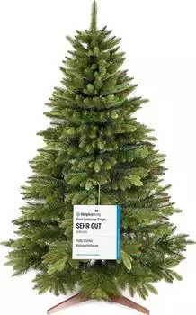Pure Living Nordmanntanne künstlich 180cm Holzständer (54002)