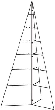vidaXL Metall-Weihnachtsbaum für Dekorationen 140cm (359601)