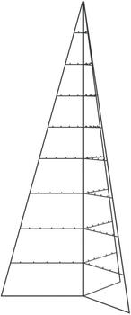 vidaXL Metall-Weihnachtsbaum für Dekorationen 210cm (4018960)