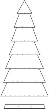 vidaXL Metall-Weihnachtsbaum zum Dekorieren 210cm (4018953)
