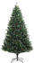 vidaXL Künstlicher Weihnachtsbaum klappbar mit Roten Beeren 180cm (356733)