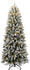 vidaXL Künstlicher Weihnachtsbaum mit Schnee 300 LEDs 180cm (3315765)