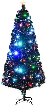 vidaXL Weihnachtsbaum mit Beleuchtung und Ständer 180cm (284302)