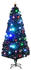 vidaXL Weihnachtsbaum mit Beleuchtung und Ständer 180cm (284302)