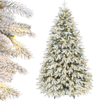 Yorbay Weihnachtsbaum mit Beleuchtung 180cm (O022)