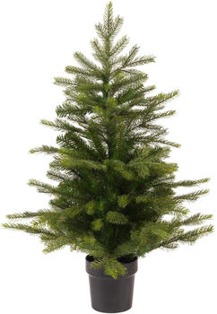 Decoris season decorations Tannenbaum im Topf 60cm (680402)