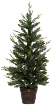 Feeric Lights & Christmas Künstlicher Weihnachtsbaum im Topf 100cm