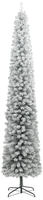 vidaXL Weihnachtsbaum Schlank mit St&auml;nder Beschneit 270 cm PVC