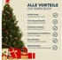 Casaria Weihnachtsbaum künstlich 180cm (107677)