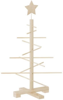 vidaXL Weihnachtsbaum Holz Zum Schm&uuml;cken 75cm (357988)
