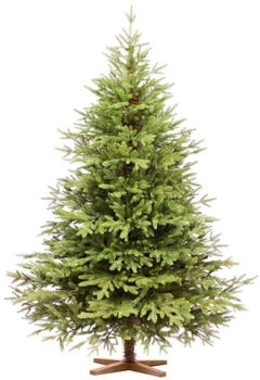 FairyTrees Künstlicher Weihnachtsbaum Nordmanntanne Exklusiv 100% PE FT06