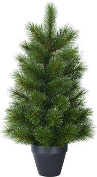 Black Box Trees Glendon Künstlicher Weihnachtsbaum grün im Topf H 90 x Ø 51 cm