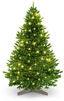 ArtiTree Künstlicher Weihnachtsbaum Nordfichte mit LED naturgetreu 270 cm