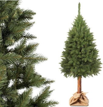 Kadax Weihnachtsbaum Mireval Christbaum mit Stamm 180 cm