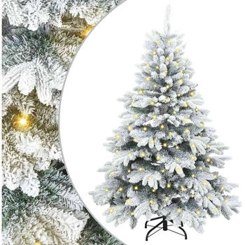vidaXL Green LED Christmas Tree 120 cm PE and PVC (3397584)